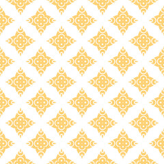 seamless pattern mandala design with circular ornament background