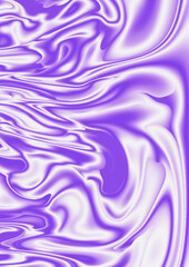 Illustration of gradient purple flowing liquid texture for abstract background