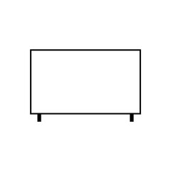 Obraz premium Monitor Icon Vector