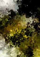 キラキラ黄色のテクスチャ背景
