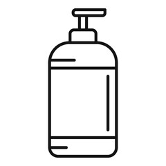 Softener dispenser icon, outline style