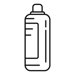Softener liquid icon, outline style