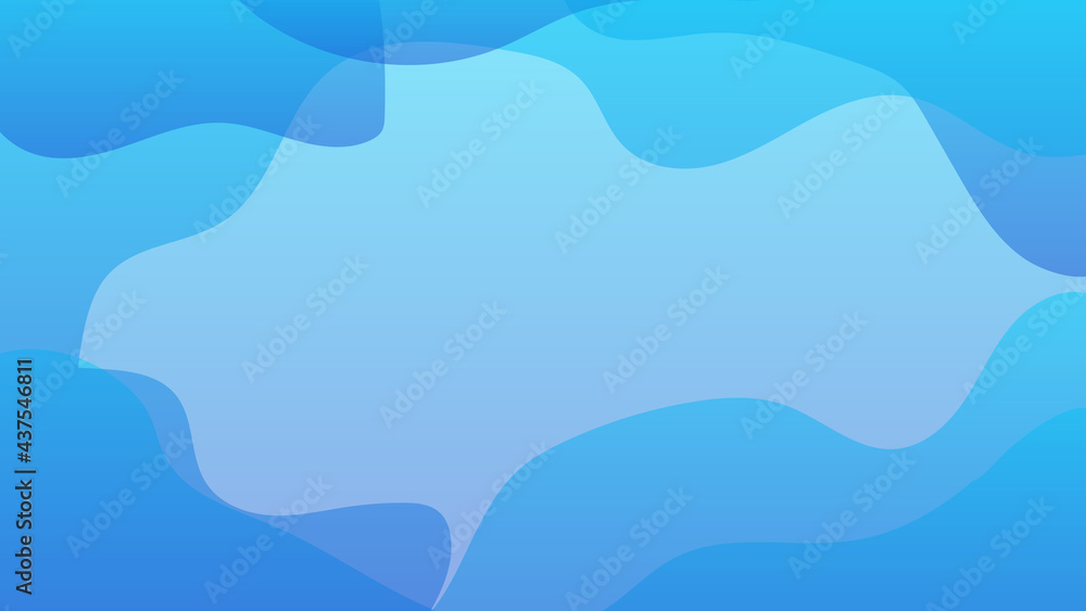 Poster simple minimal blue wave abstract background. abstract background with dynamic effect. motion vector