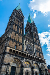 Fototapeta premium Bremen Cathedral in Bremen, Germany