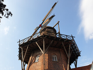Windmühle „De Vrouw Johanna“ in Emden - Ostfriesland