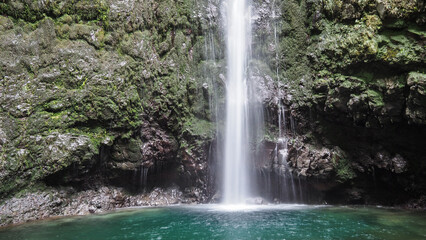 Fototapeta na wymiar Madeira is a Portuguese island with magnificent nature and hiking trails.
