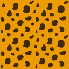 n abstract pattern or background or cover. animal print. black and orange