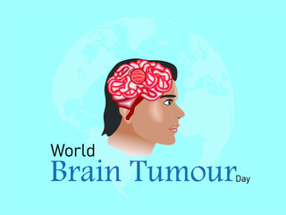 World Brain Tumour Day Creative Illustration