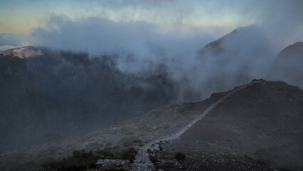 Madeira is a Portuguese island with magnificent nature and hiking trails.