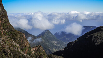 Madeira is a Portuguese island with magnificent nature and hiking trails.