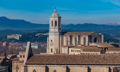 Fototapeta na wymiar Cathedral of Girona