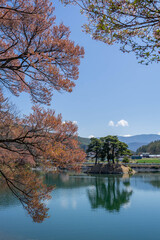 Obraz premium 六道の堤