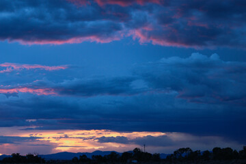 Storm clouds in Colorado 