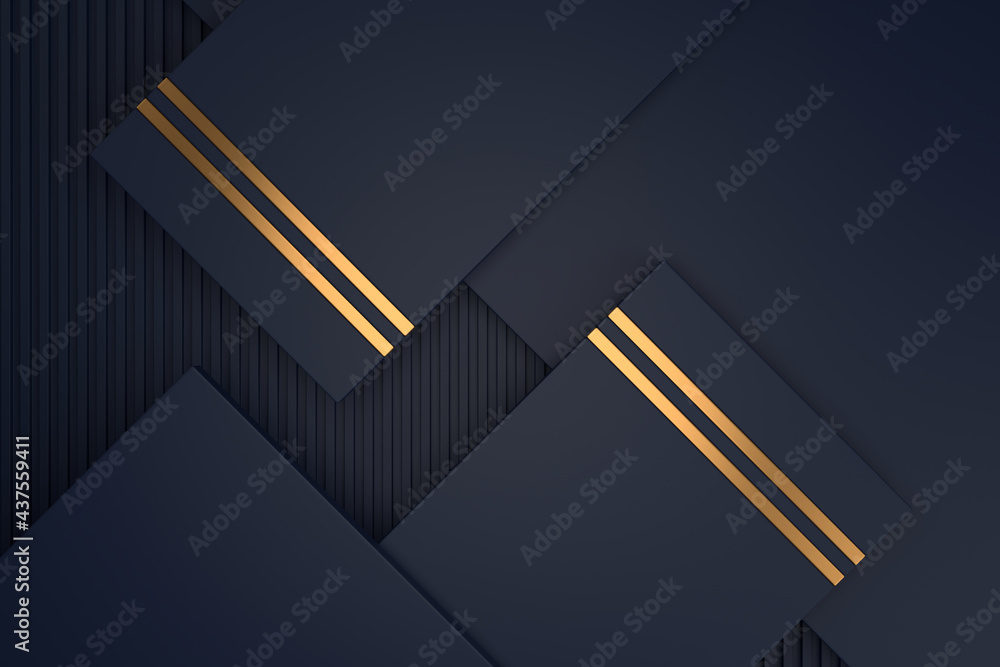 Wall mural abstract background with luxury concepts. 3d rendering.