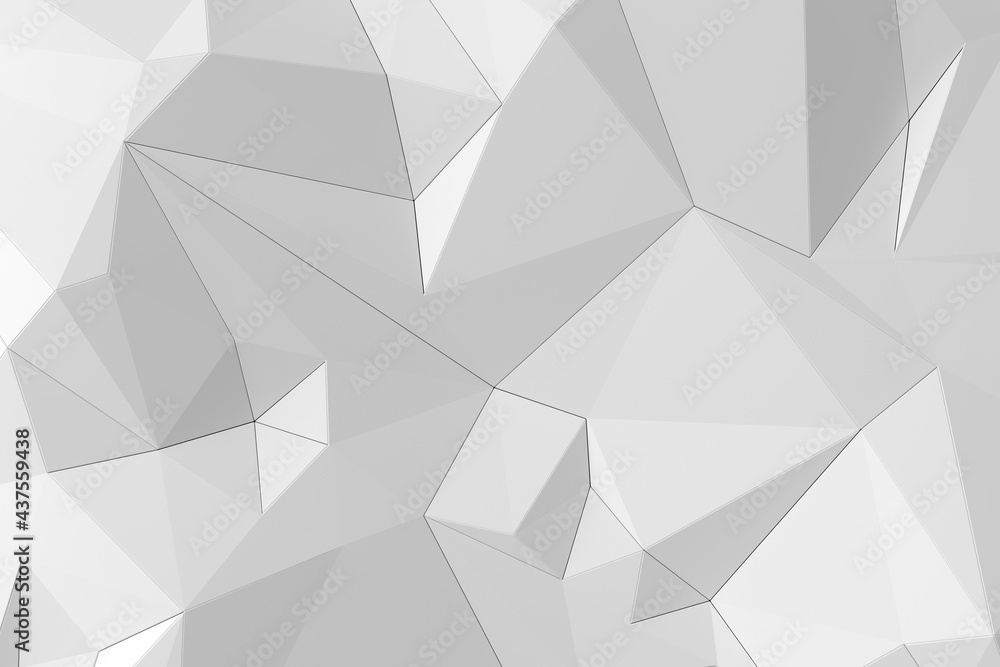 Wall mural abstract background of modern wall. 3d rendering.