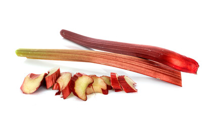 rhubarb in studio