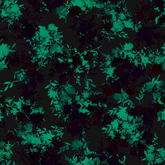 Obraz na płótnie Canvas seamless pattern abstracts floral composition