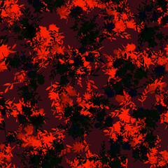 seamless abstract floral pattern