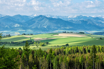 Low Tatras and Liptov basin, Slovakia