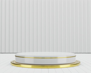 product stage geometric podium background concept Illustration 3D rendering