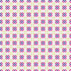 Abstract Cross Pattern generative computational art illustration