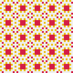 Abstract Cross Pattern generative computational art illustration