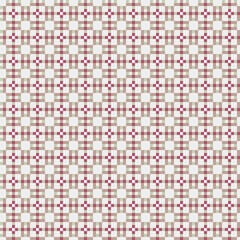 Fototapeta premium Abstract Cross Pattern generative computational art illustration