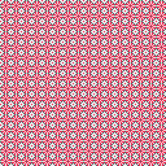 Abstract Cross Pattern generative computational art illustration