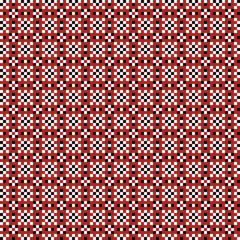 Abstract Cross Pattern generative computational art illustration