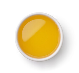 Ceramic bowl of honey