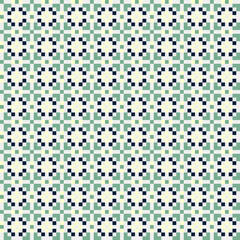 Abstract Cross Pattern generative computational art illustration