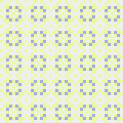 Abstract Cross Pattern generative computational art illustration