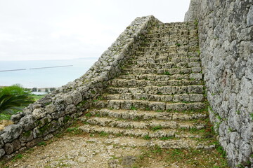 Katsuren castle ruins in Okinawa, Japan - 勝連城跡 沖縄 日本