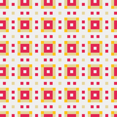 Abstract Cross Pattern generative computational art illustration