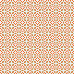 Abstract Cross Pattern generative computational art illustration