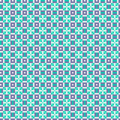 Fototapeta premium Abstract Cross Pattern generative computational art illustration