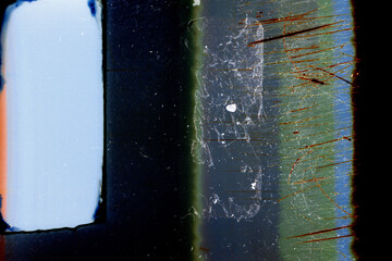 Designed film end background