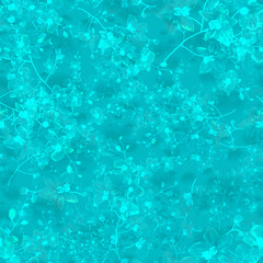 seamless pattern abstracts floral composition