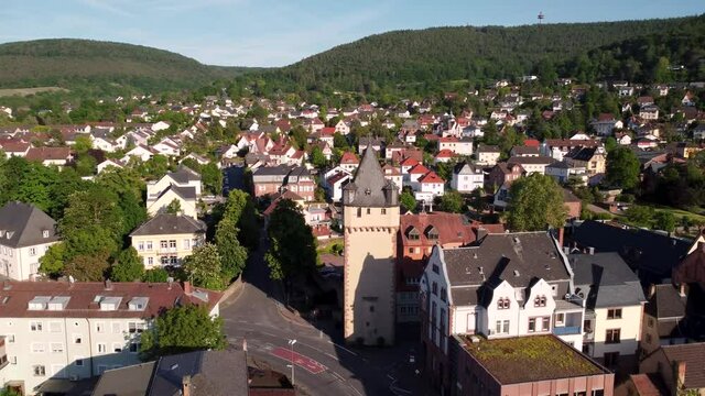 Watchtower in the old German town