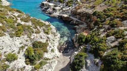 Porto Limnionas Beach in zakynthos greece