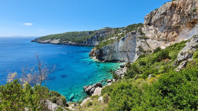Careta Careta Trampolino Beach in Zakynthos Greece