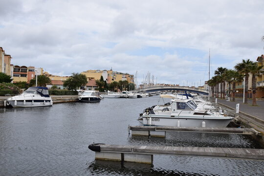 boat harbor sud france