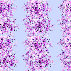 seamless pattern abstracts floral composition