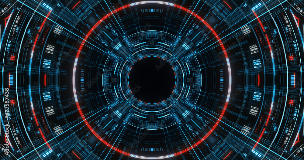Poster abstract data processing, futuristic computer technology background. crypto currency digital encrypt