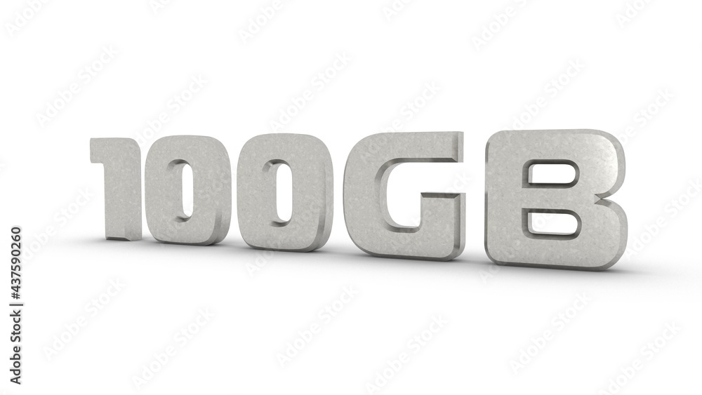 Poster silver text 