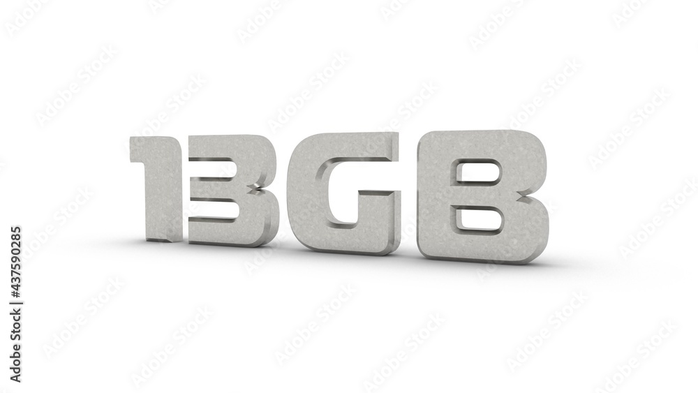 Poster silver text 
