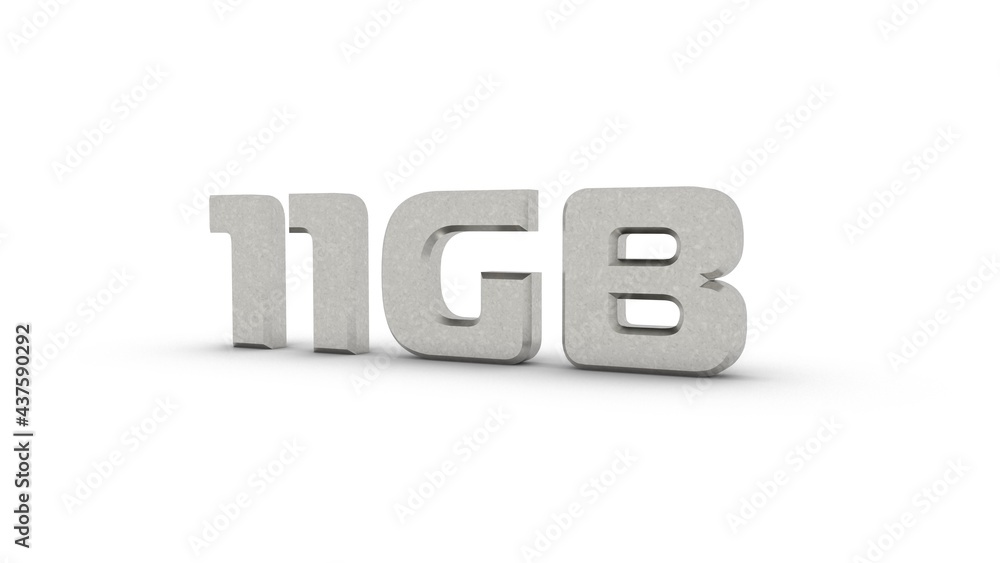 Poster silver text 