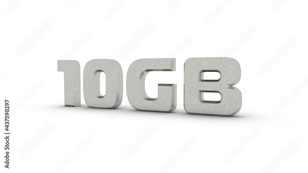 Poster silver text 