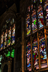 stained glass windows
