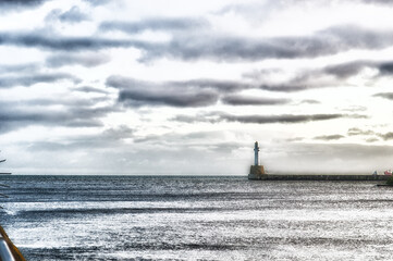 Lighthouse in Aberdeen- Scotland